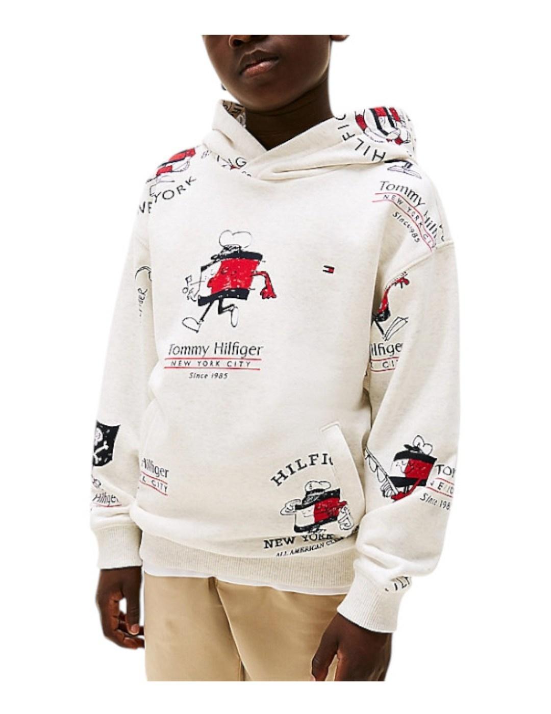 Sudadera All Over  Tommy Hilfiger