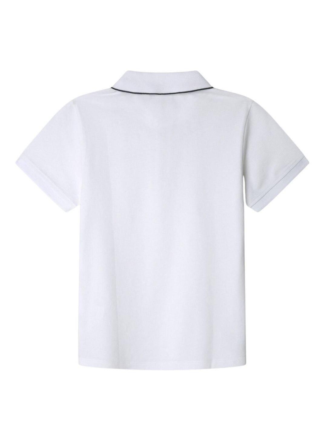 Polo Henry White Pepe Jeans