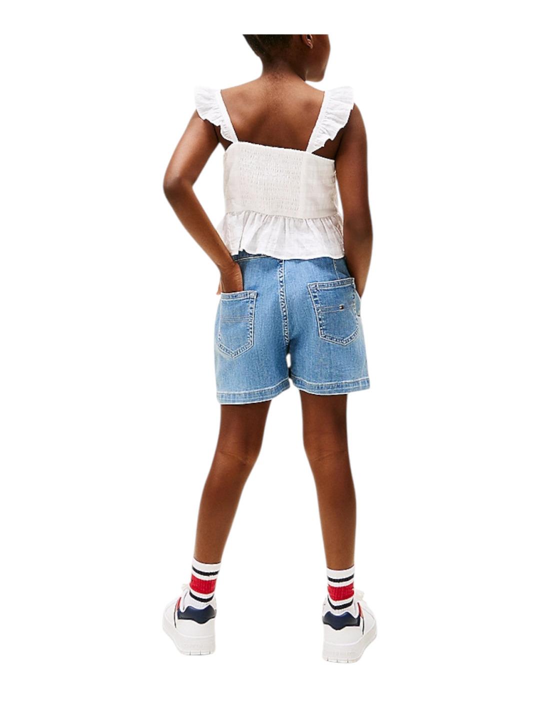 Top Textured Cotton Tommy Hilfiger