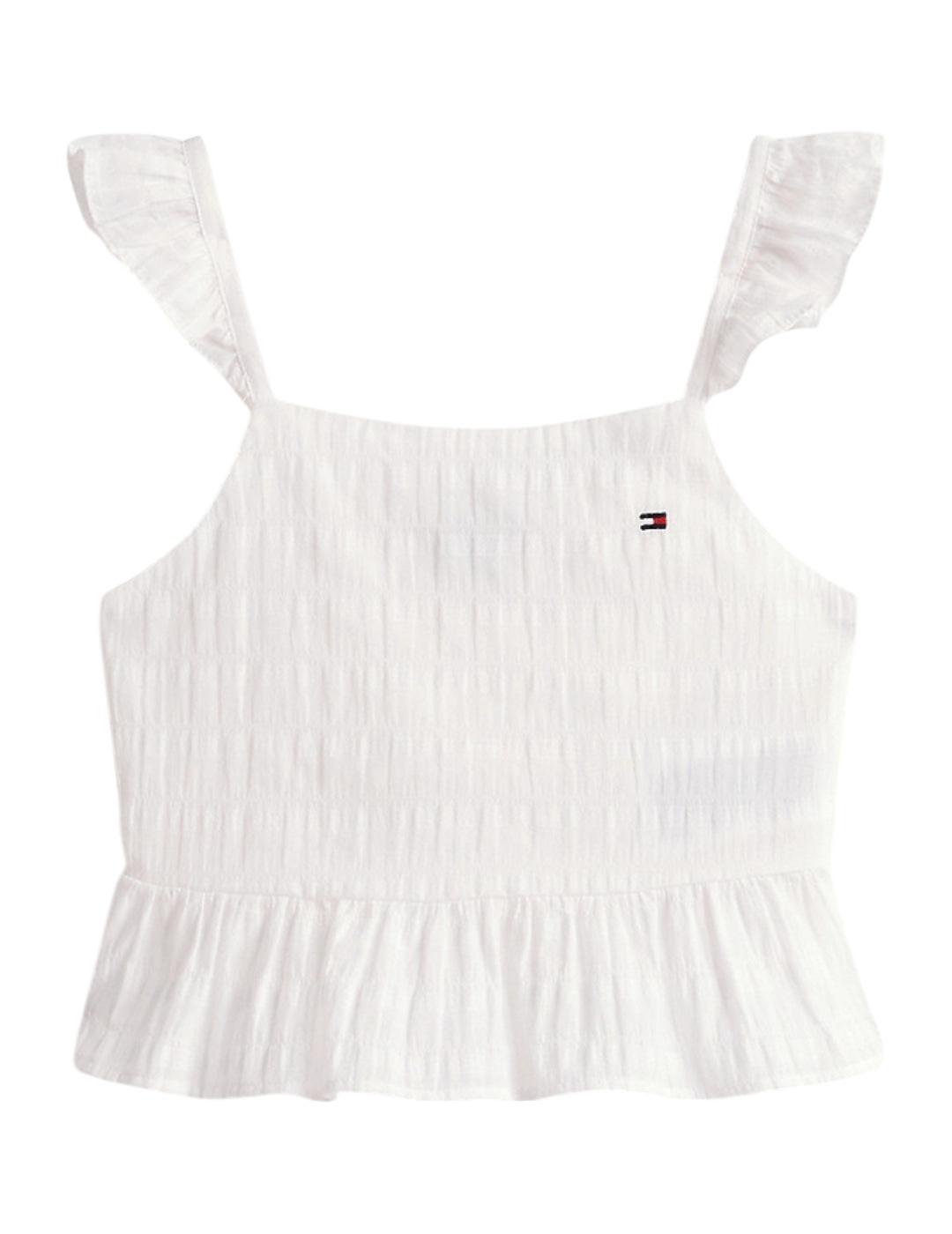 Top Textured Cotton Tommy Hilfiger