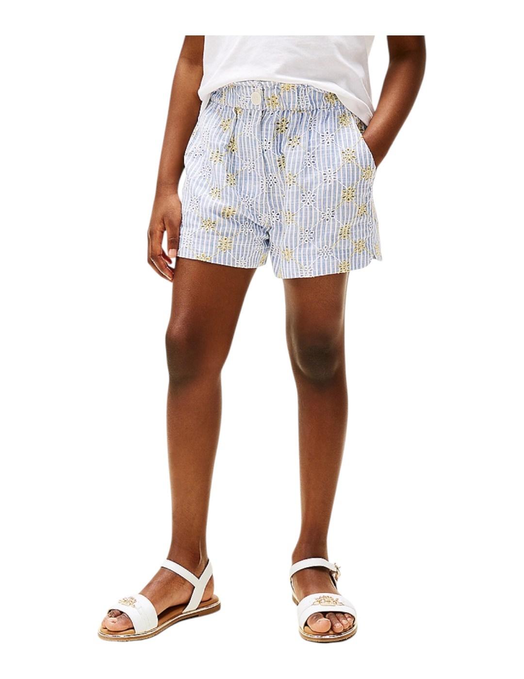 Short Broderie Anglaise Tommy Hilfiger