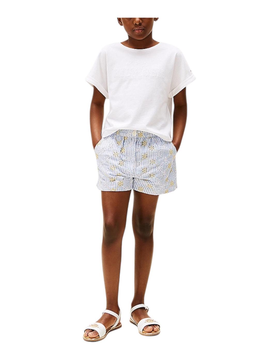 Short Broderie Anglaise Tommy Hilfiger