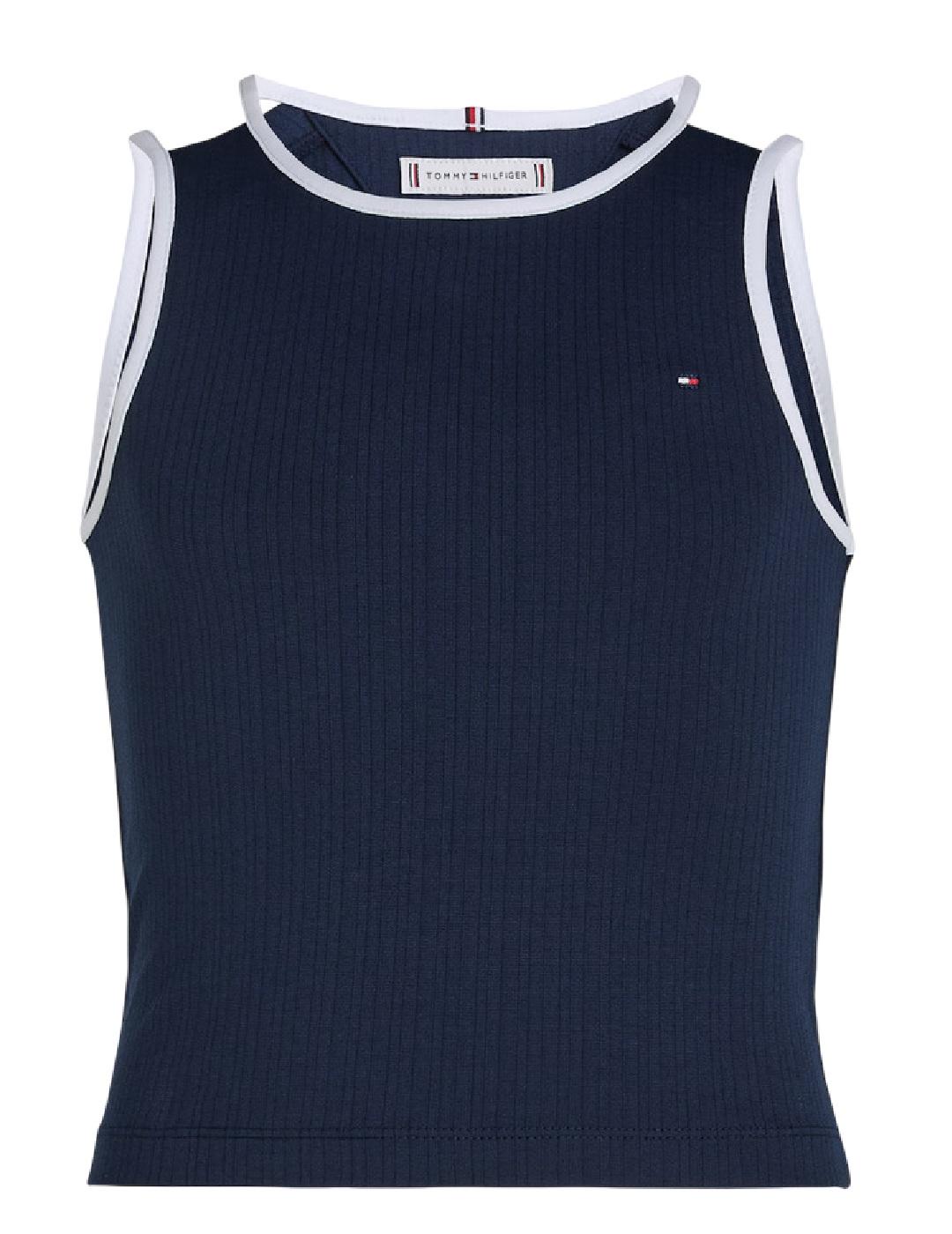 Top Contrast Binding Tommy Hilfiger