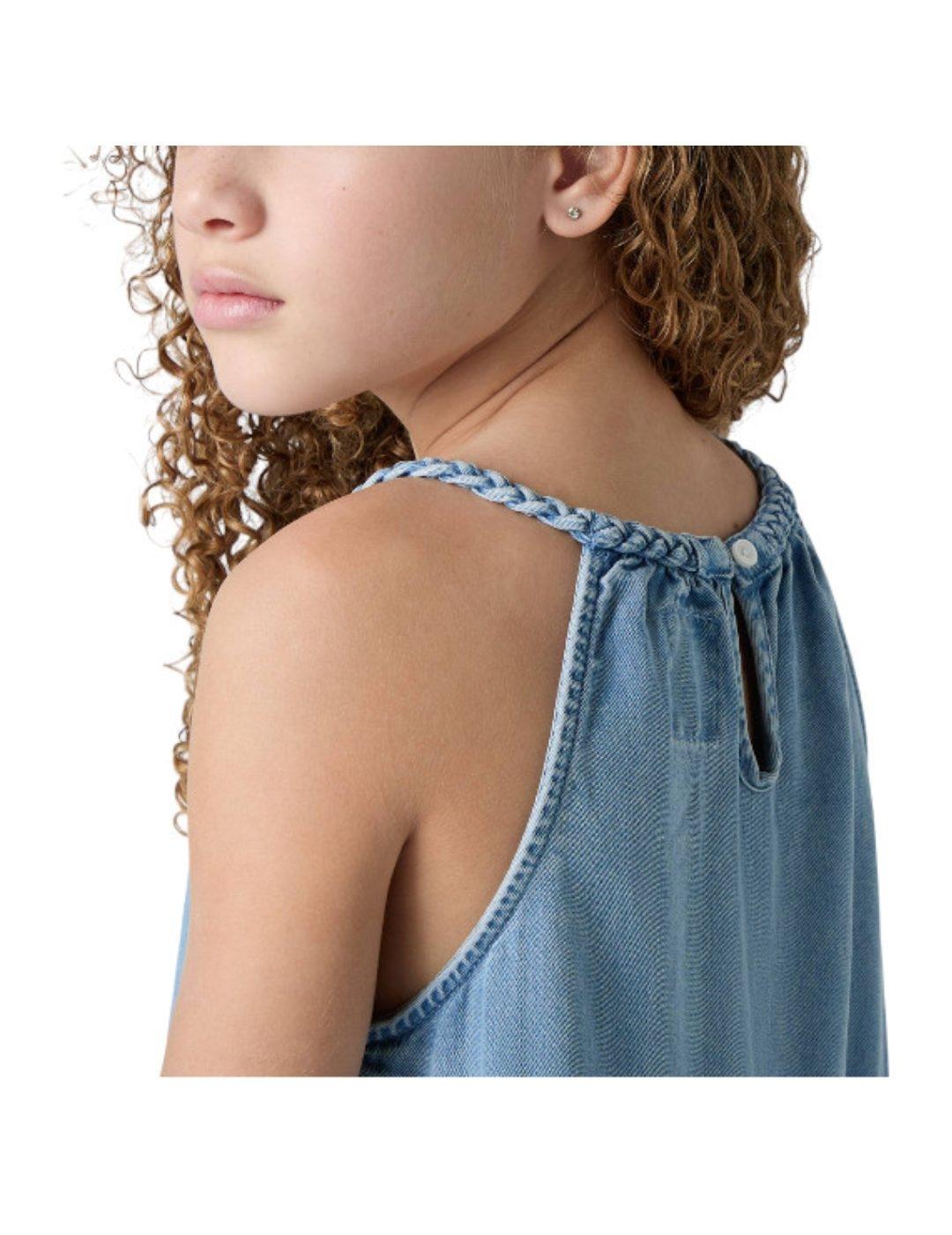 Vestido Halter Tiered Levis