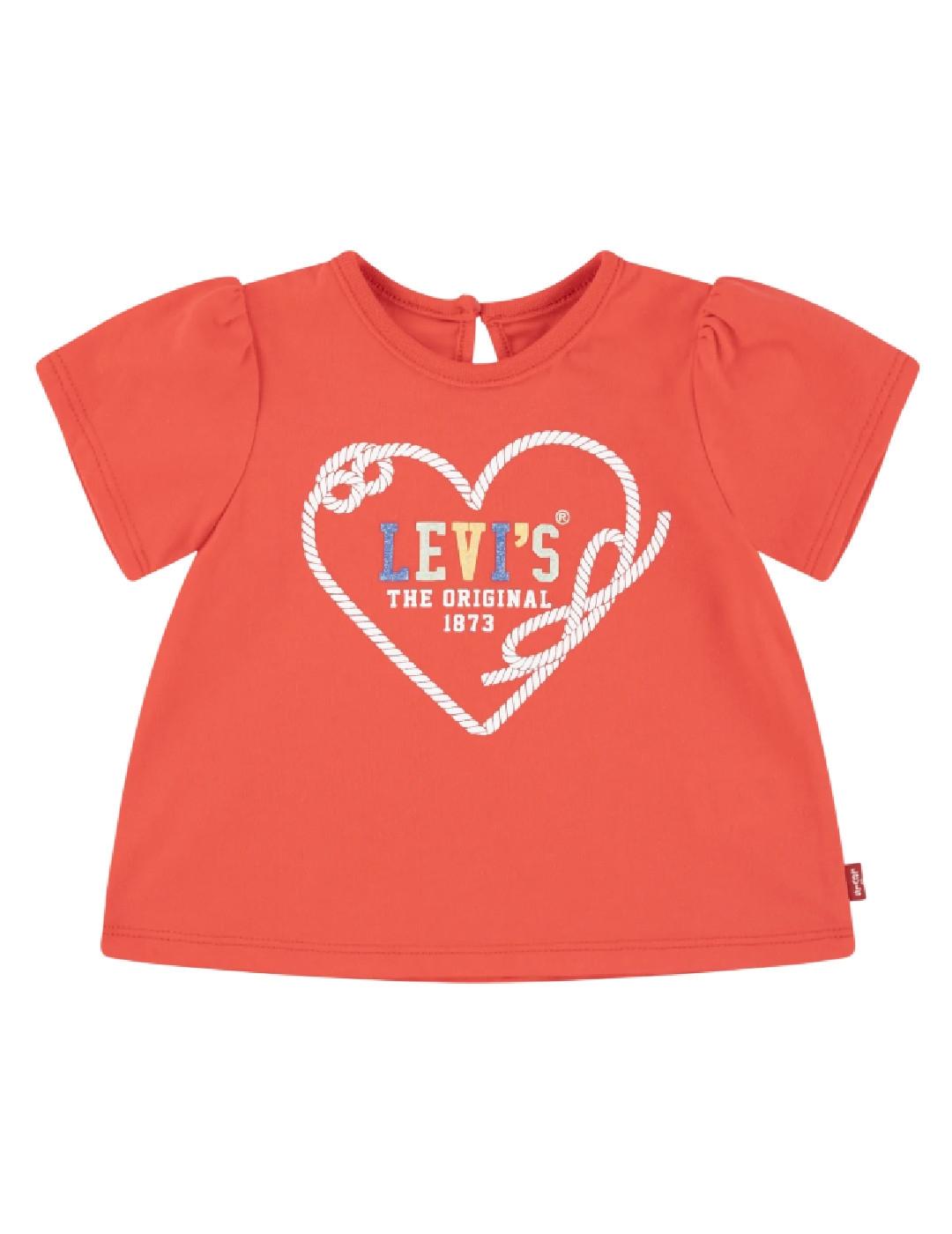 Camiseta Heart Puff Sleeve Levi´s
