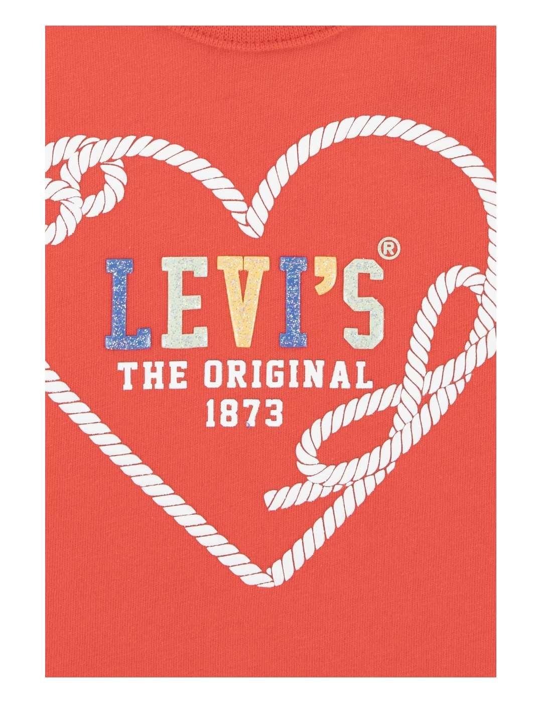 Camiseta Heart Puff Sleeve Levi´s