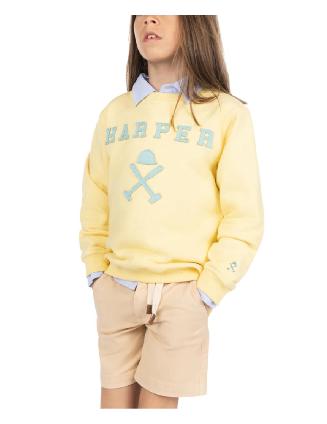 Sudadera Brooklyn Amarillo Harper & Neyer