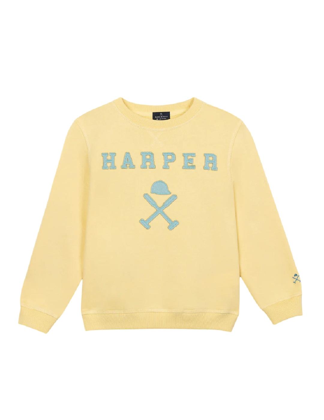 Sudadera Brooklyn Amarillo Harper & Neyer