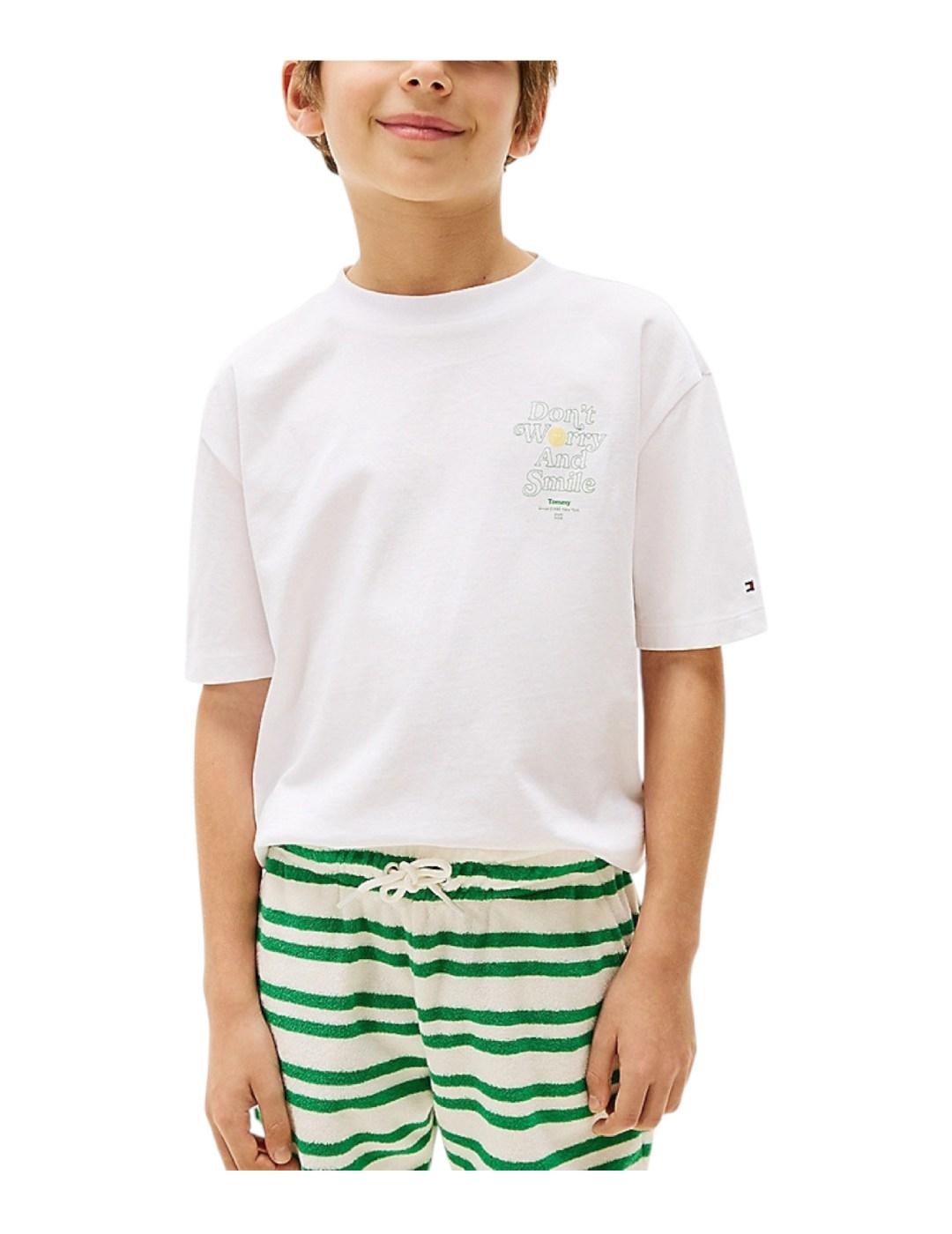 Camiseta Fun Graphic White Tommy Hilfiger