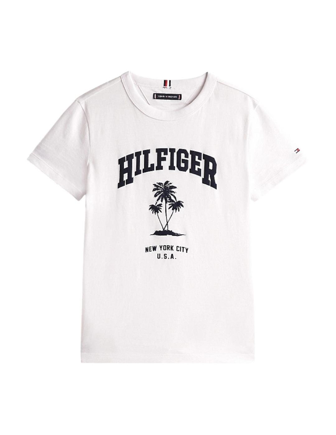 Camiseta Palm Print Tommy HIlfiger