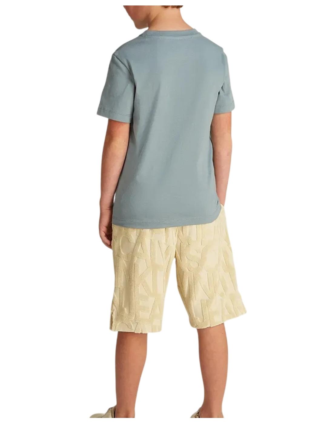 Camiseta Slogan Calvin Klein