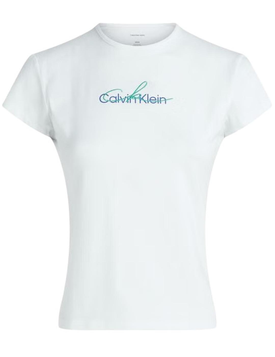 Camiseta Ss Slim Calvin Klein