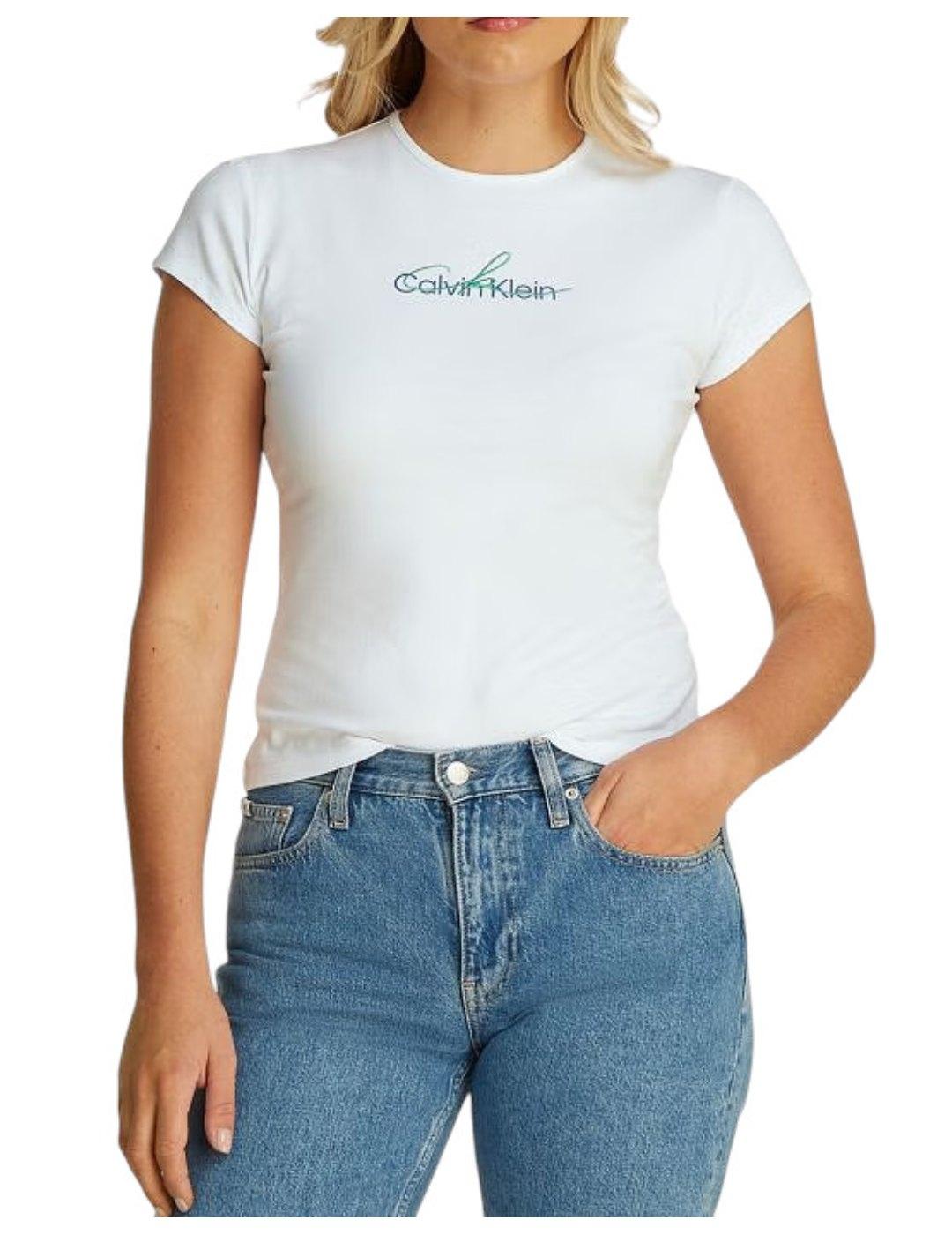 Camiseta Ss Slim Calvin Klein