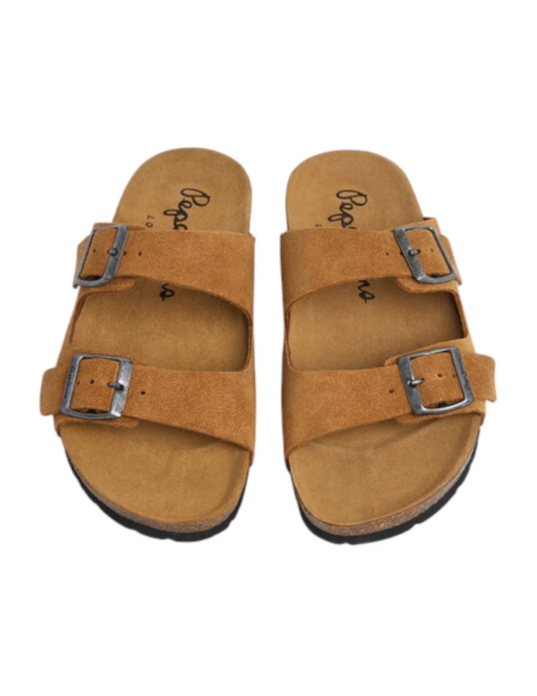 Sandalia Oban Suede Pepe Jeans
