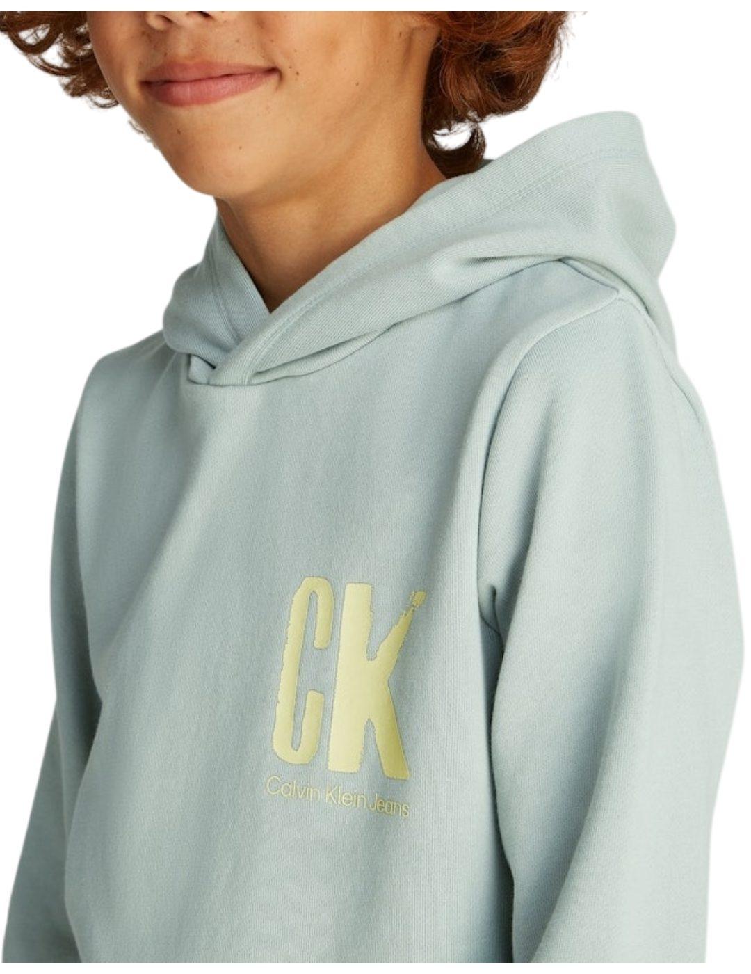 Sudadera Chest Graphic Calvin Klein