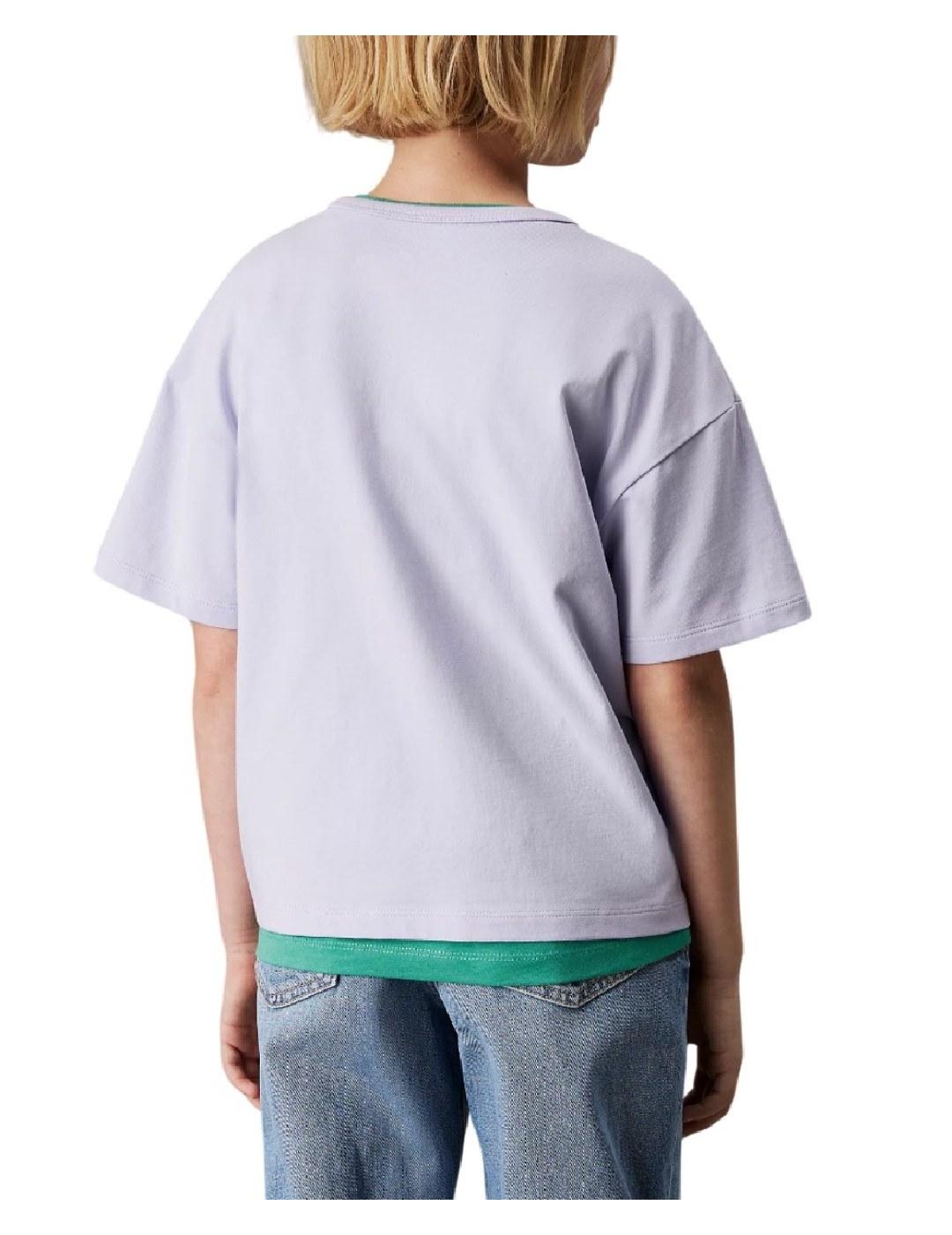 Camiseta Metallic CK Calvin Klein