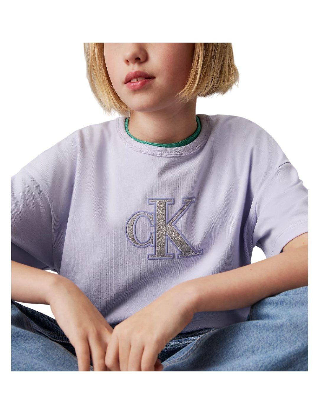 Camiseta Metallic CK Calvin Klein