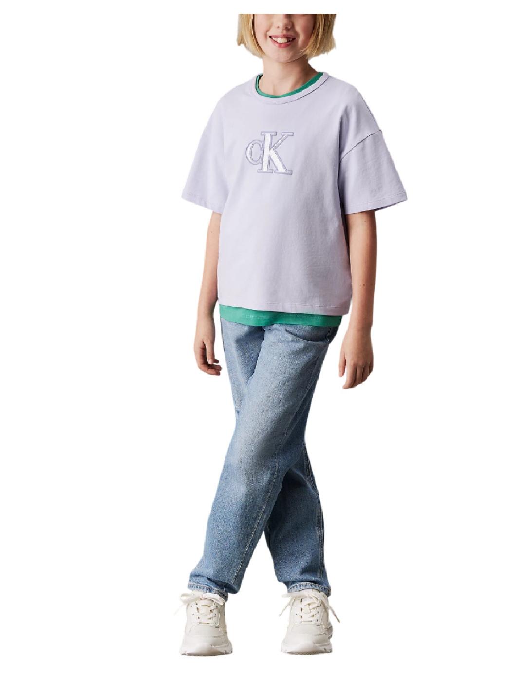 Camiseta Metallic CK Calvin Klein