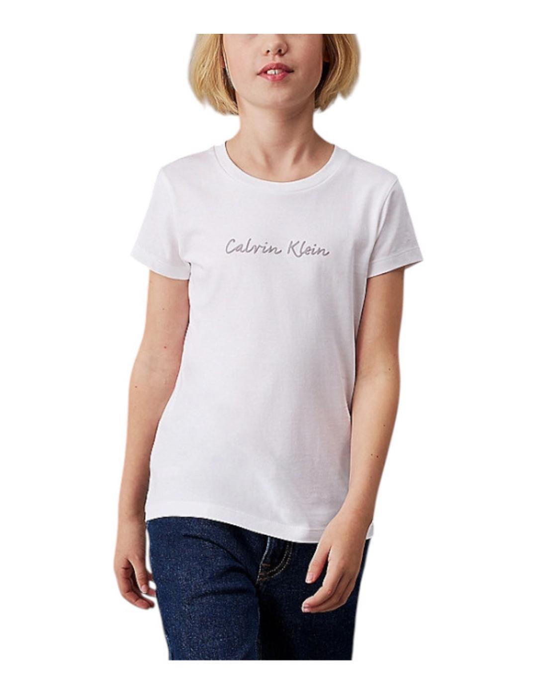 Camiseta Logo Slim Calvin Klein