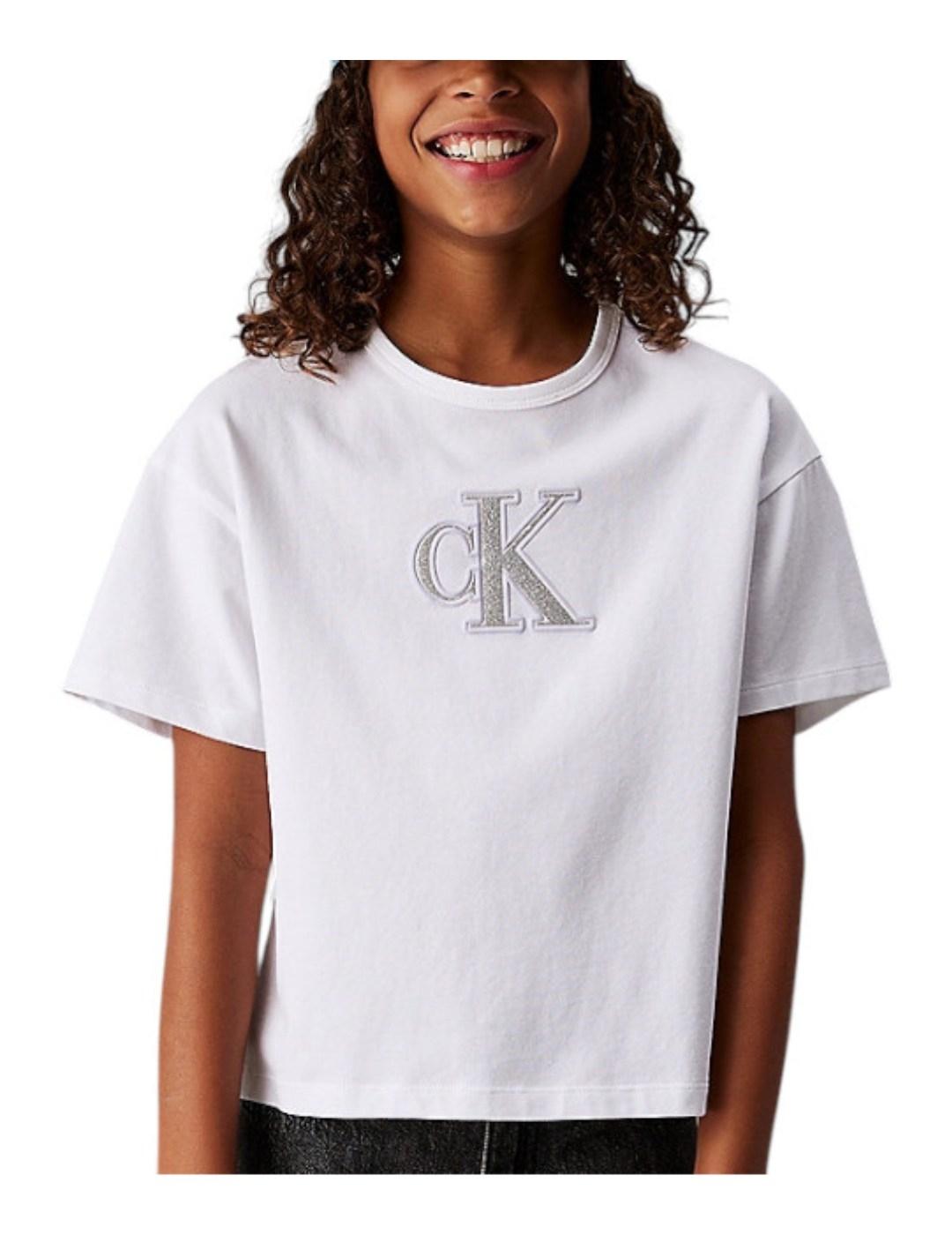 Camiseta Metallic Calvin Klein