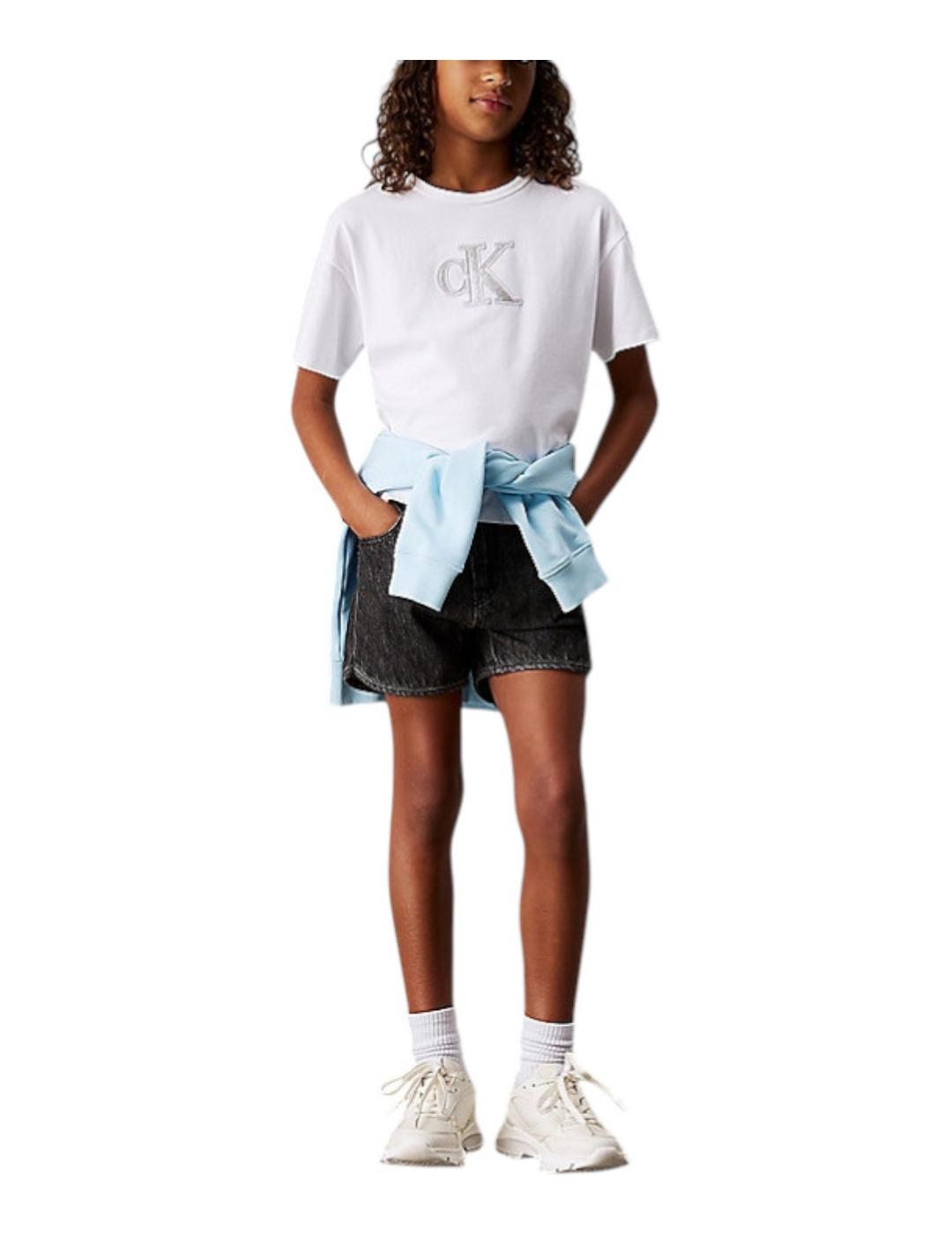 Camiseta Metallic Calvin Klein