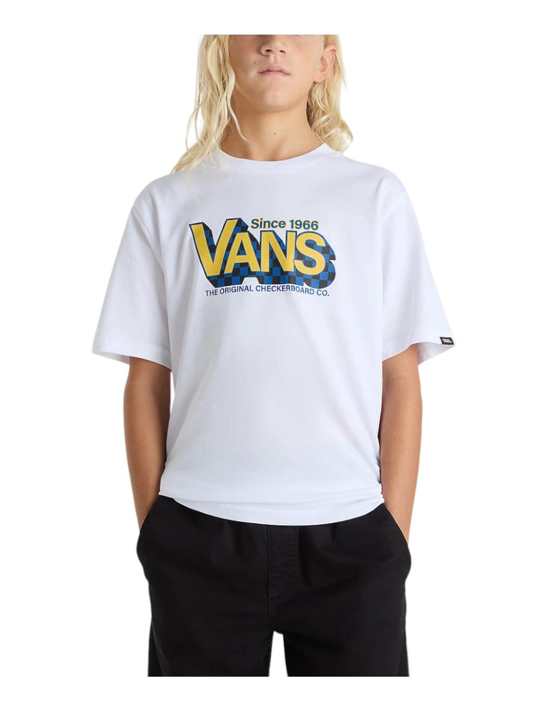 Camiseta Checker Drop Vans