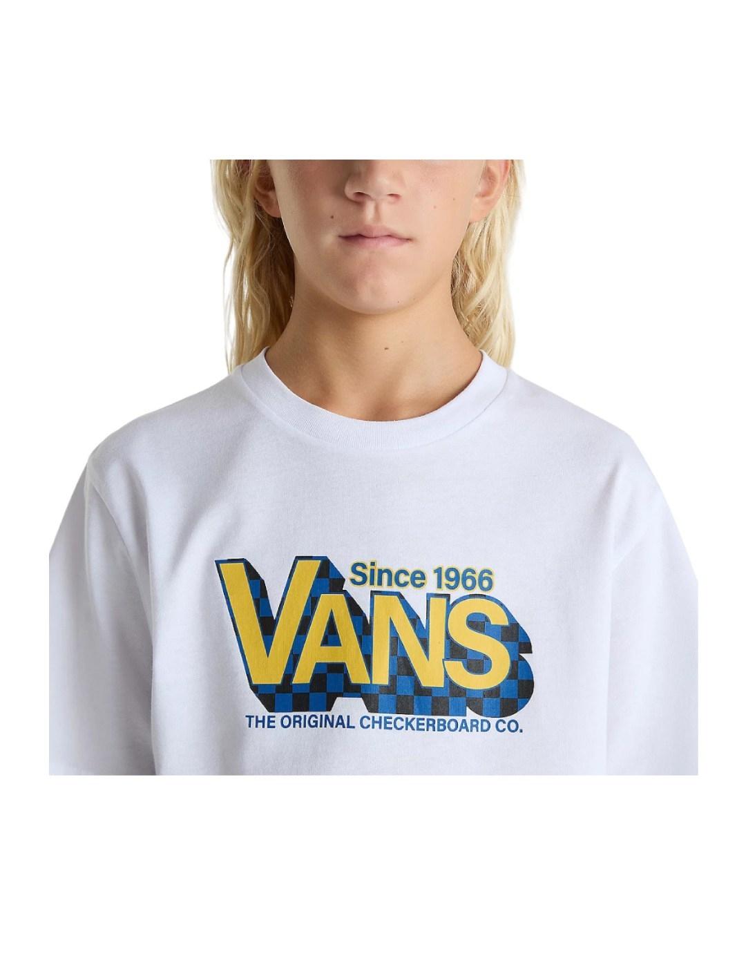 Camiseta Checker Drop Vans