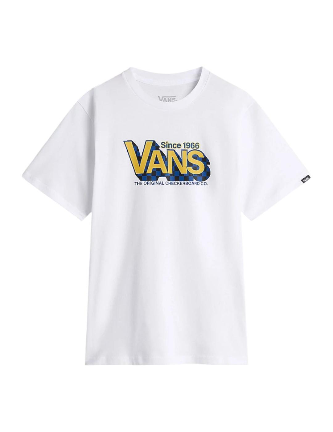 Camiseta Checker Drop Vans