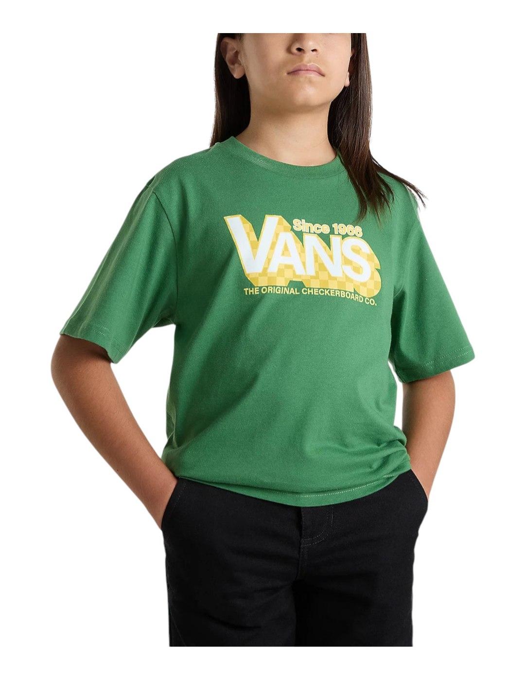 Camiseta Checker Drop Vans