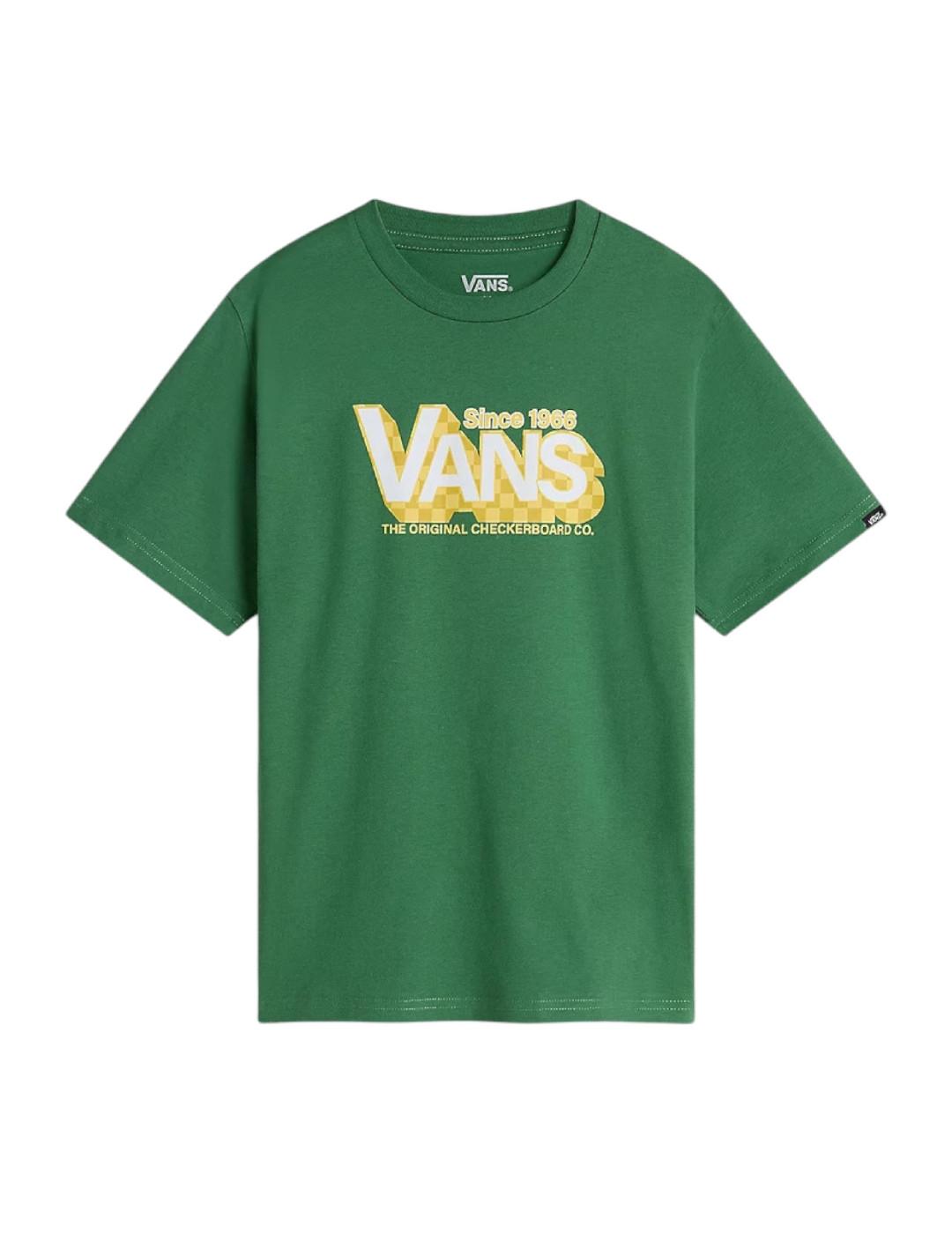 Camiseta Checker Drop Vans