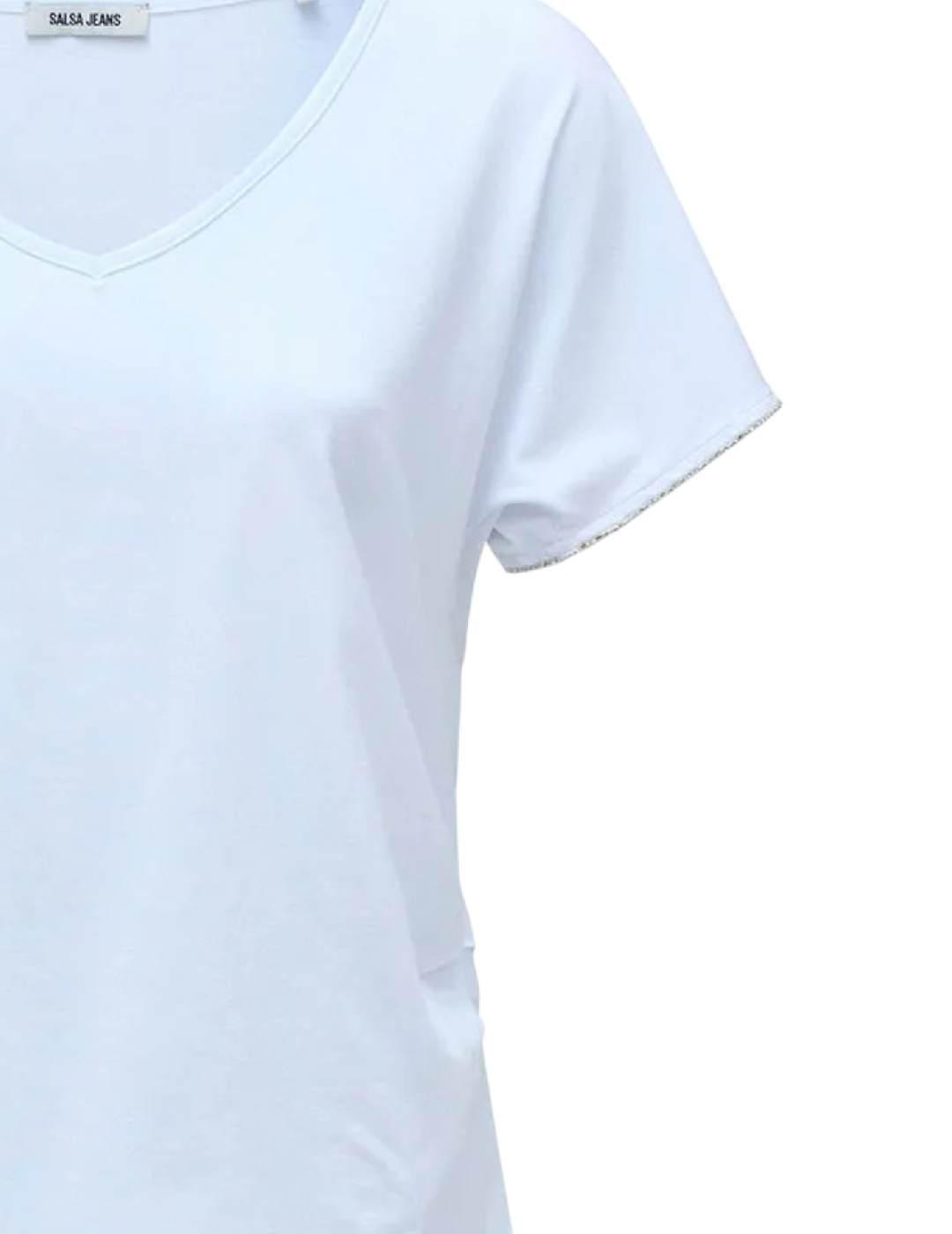 Camiseta Blanca Salsa Jeans