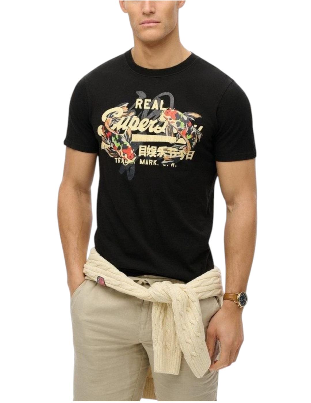 Camiseta Tokyo Relaxed Superdry