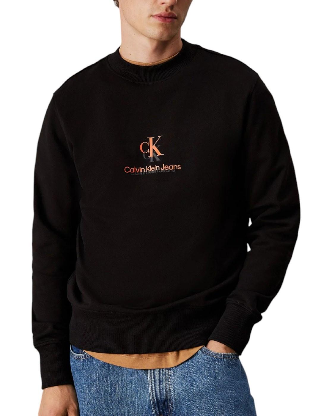 Sudadera Shadow Logo Calvin Klein