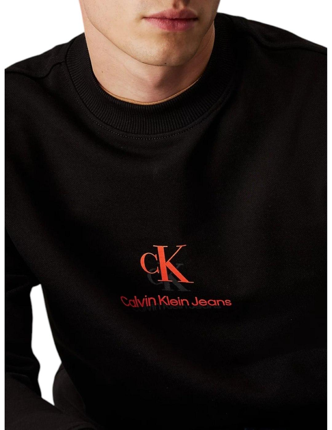 Sudadera Shadow Logo Calvin Klein
