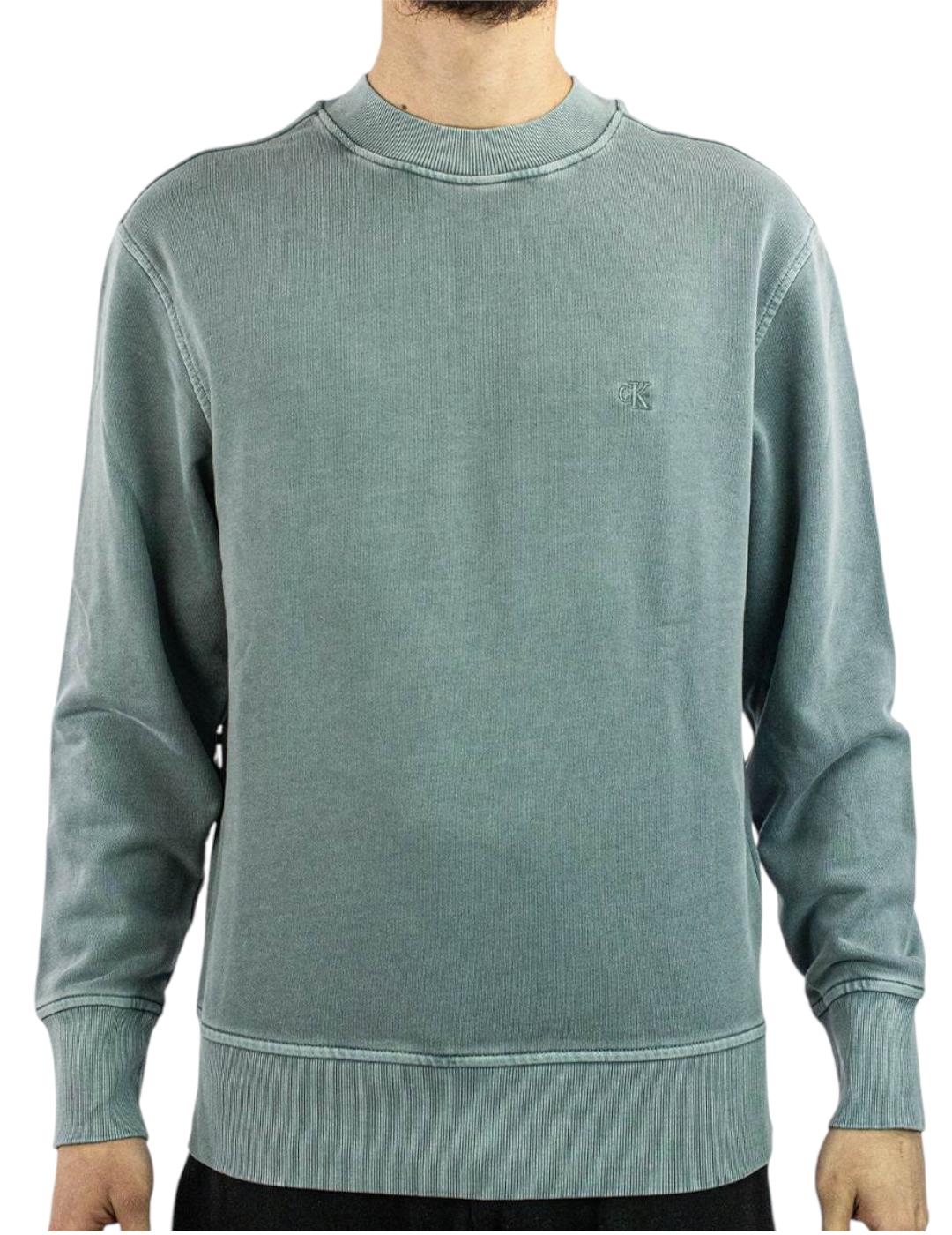 Sudadera Bold Washed Applique Calvin Klein