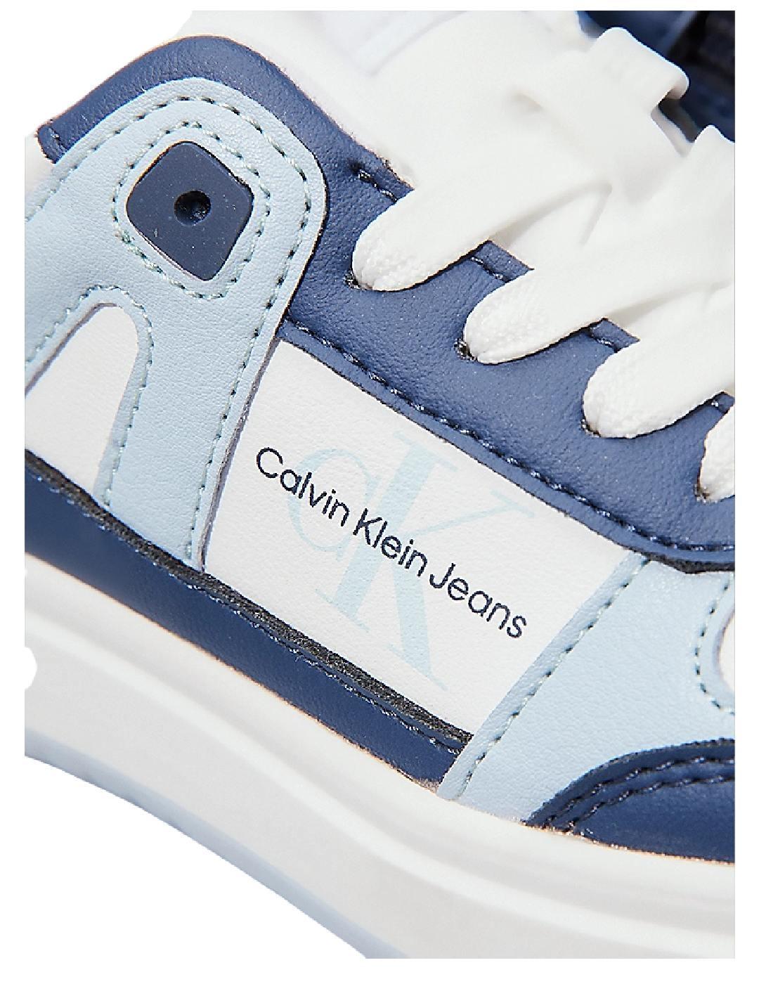 Zapatillas Lace-Up Blue Calvin Klein