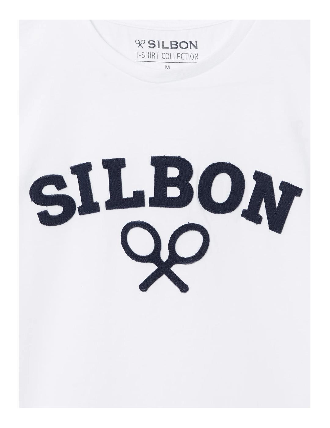 Camiseta Raqueta Celeste Silbon