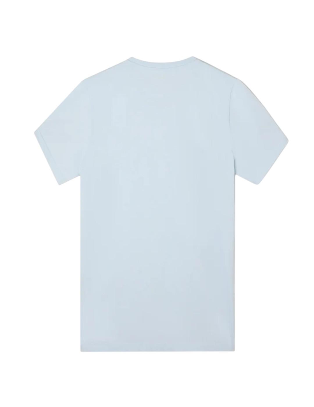 Camiseta Raqueta Celeste Silbon