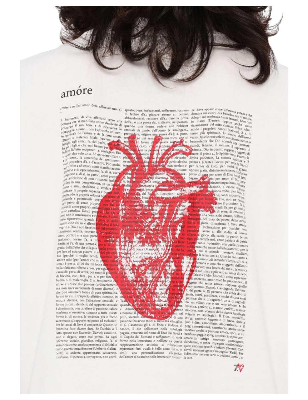 Camiseta Cuore Giornale Emporio Armani