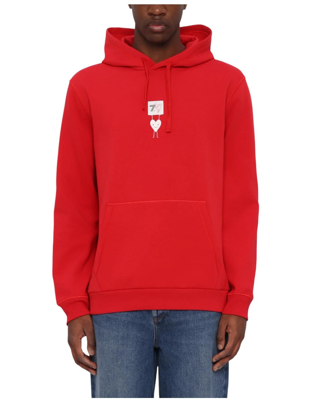 Sudadera Red Cuore Emporio Armani