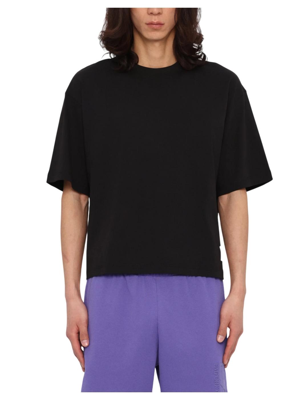 Camiseta Cuore Negra Emporio Armani