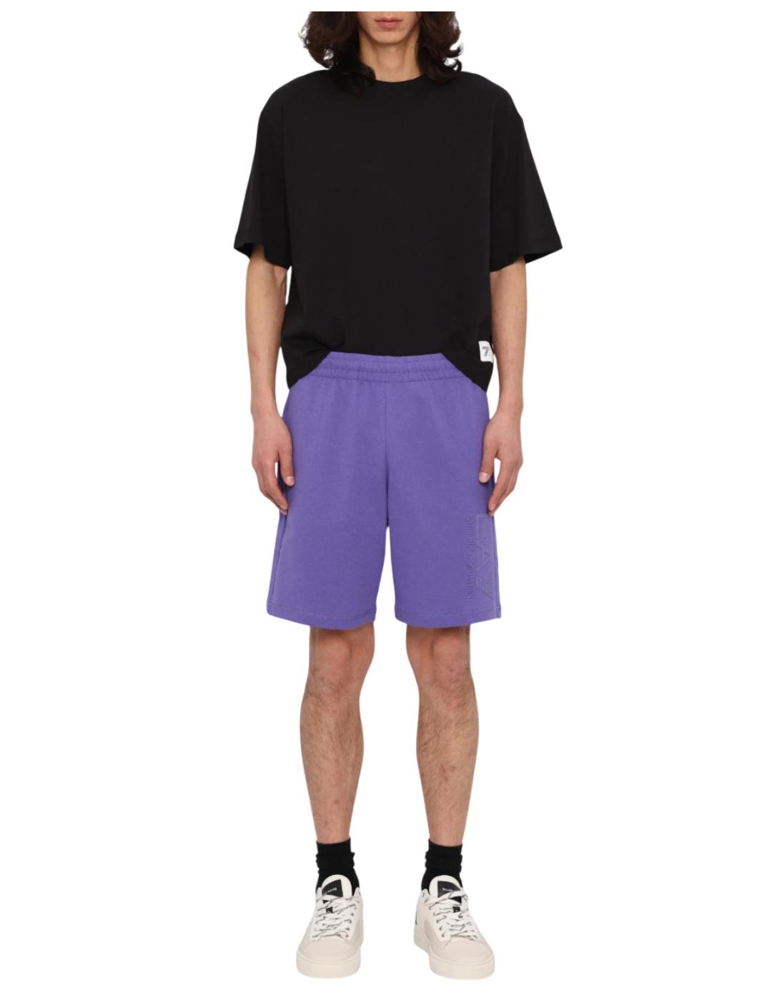 Camiseta Cuore Negra Emporio Armani