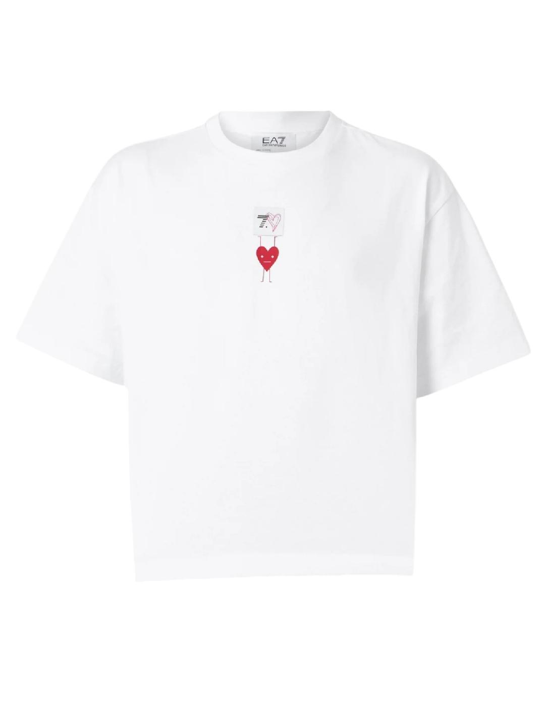 Camiseta Cuore Emporio Armani