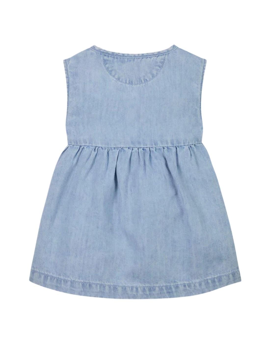 Vestido Denim Lv Calvin Klein