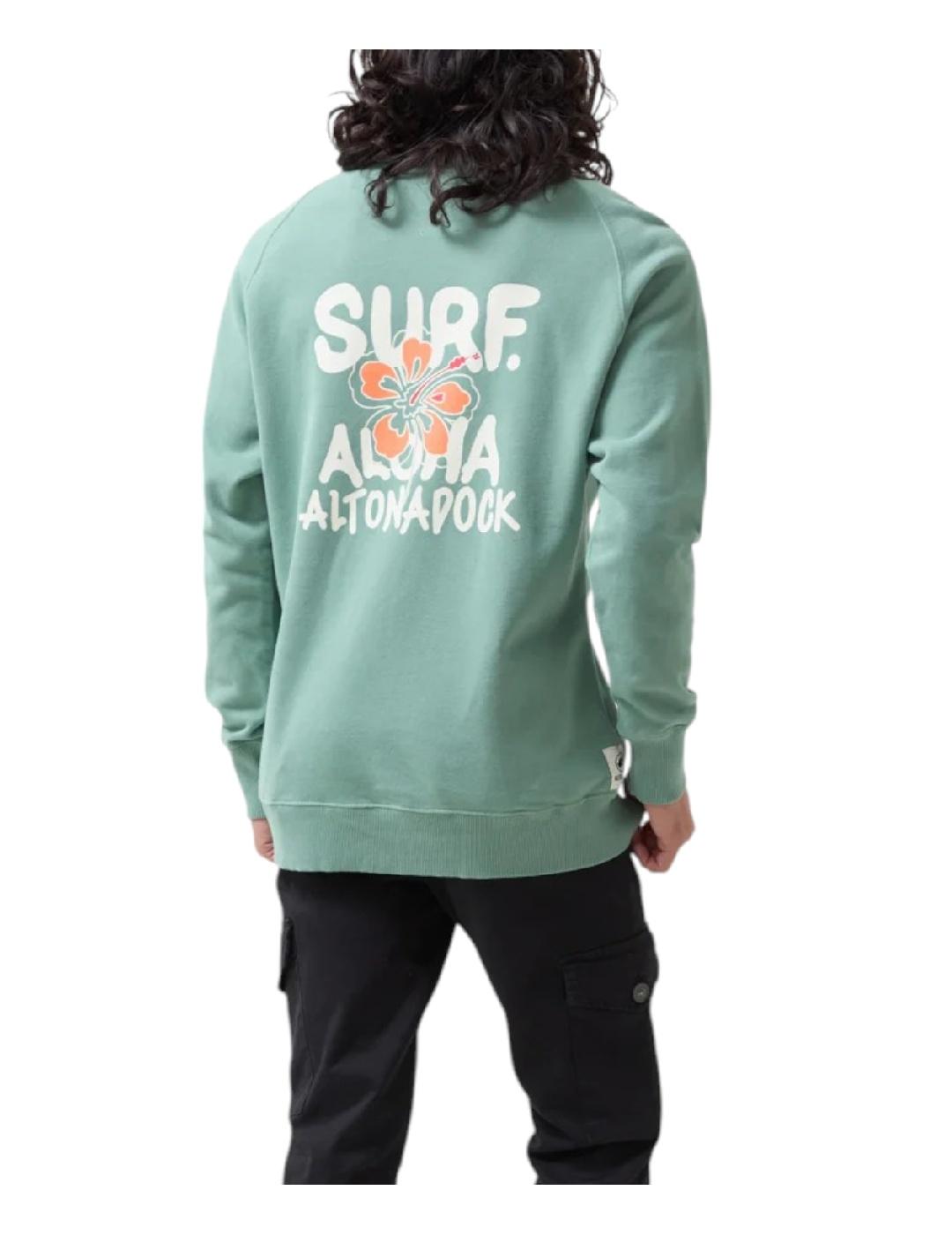 Sudadera Verde Altonadock