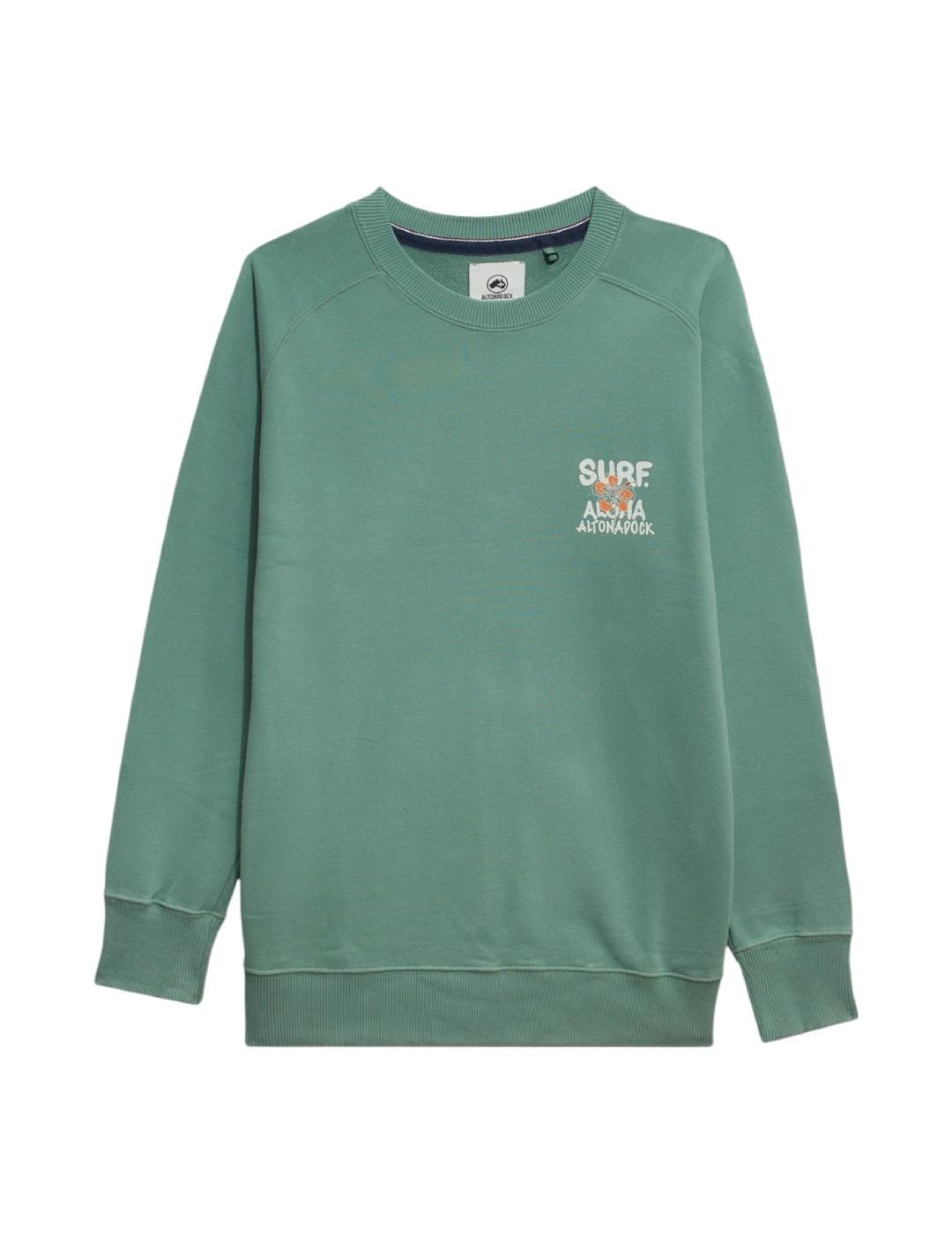 Sudadera Verde Altonadock