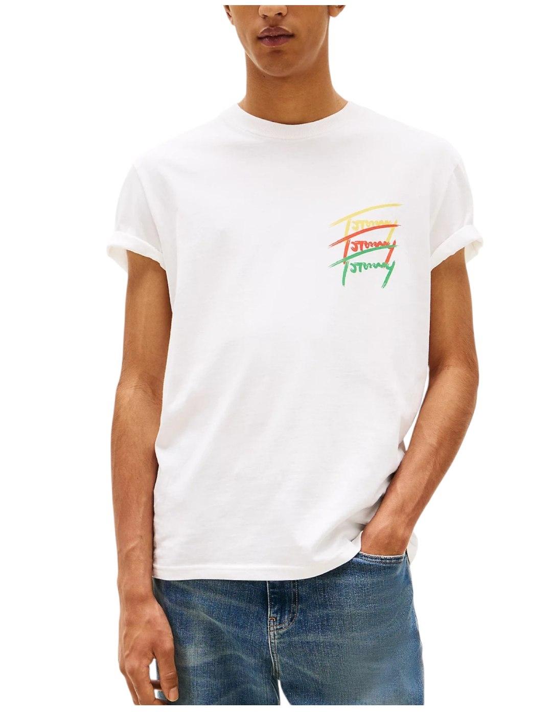 Camiseta tjm reg twited signature Tommy Jeans