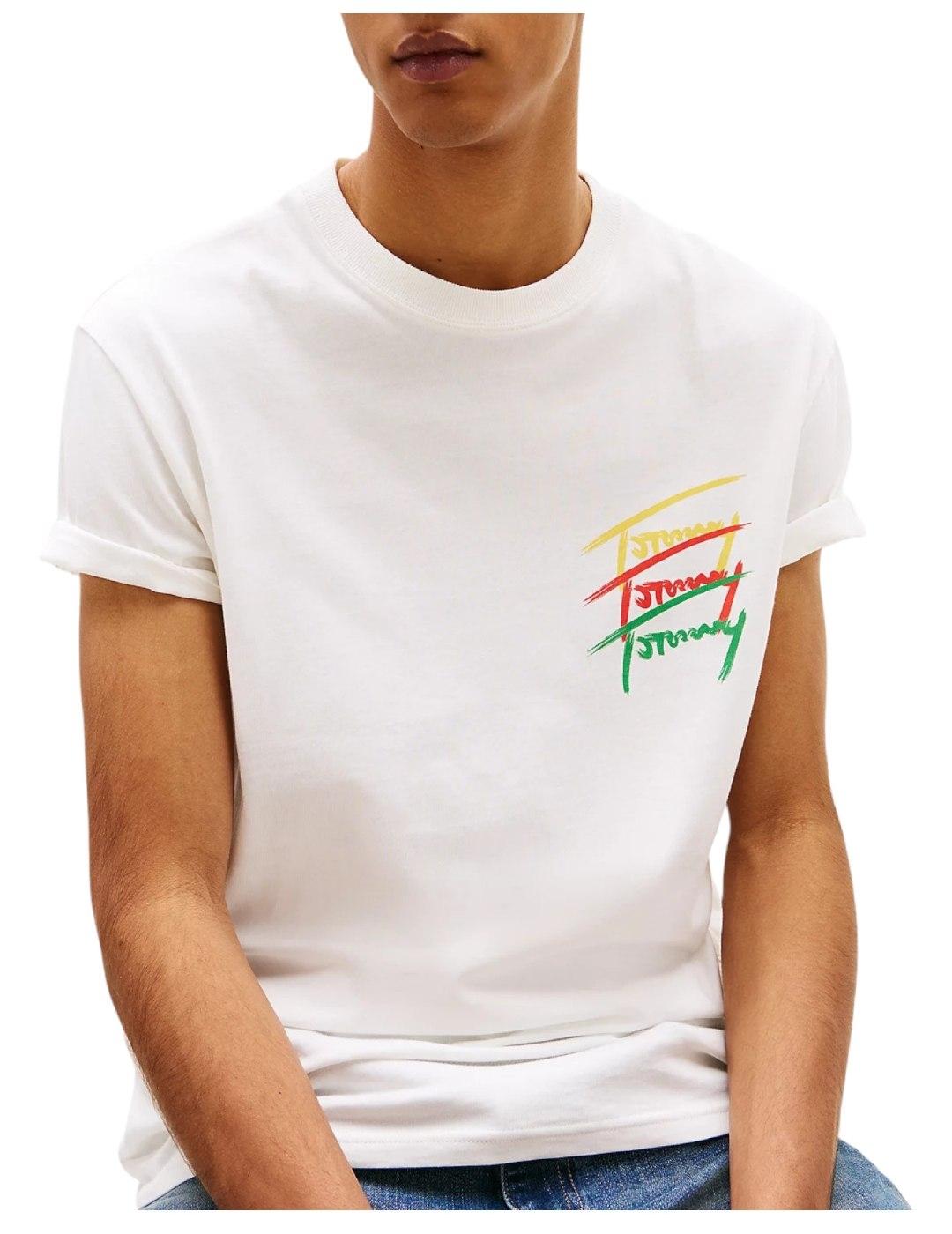 Camiseta tjm reg twited signature Tommy Jeans