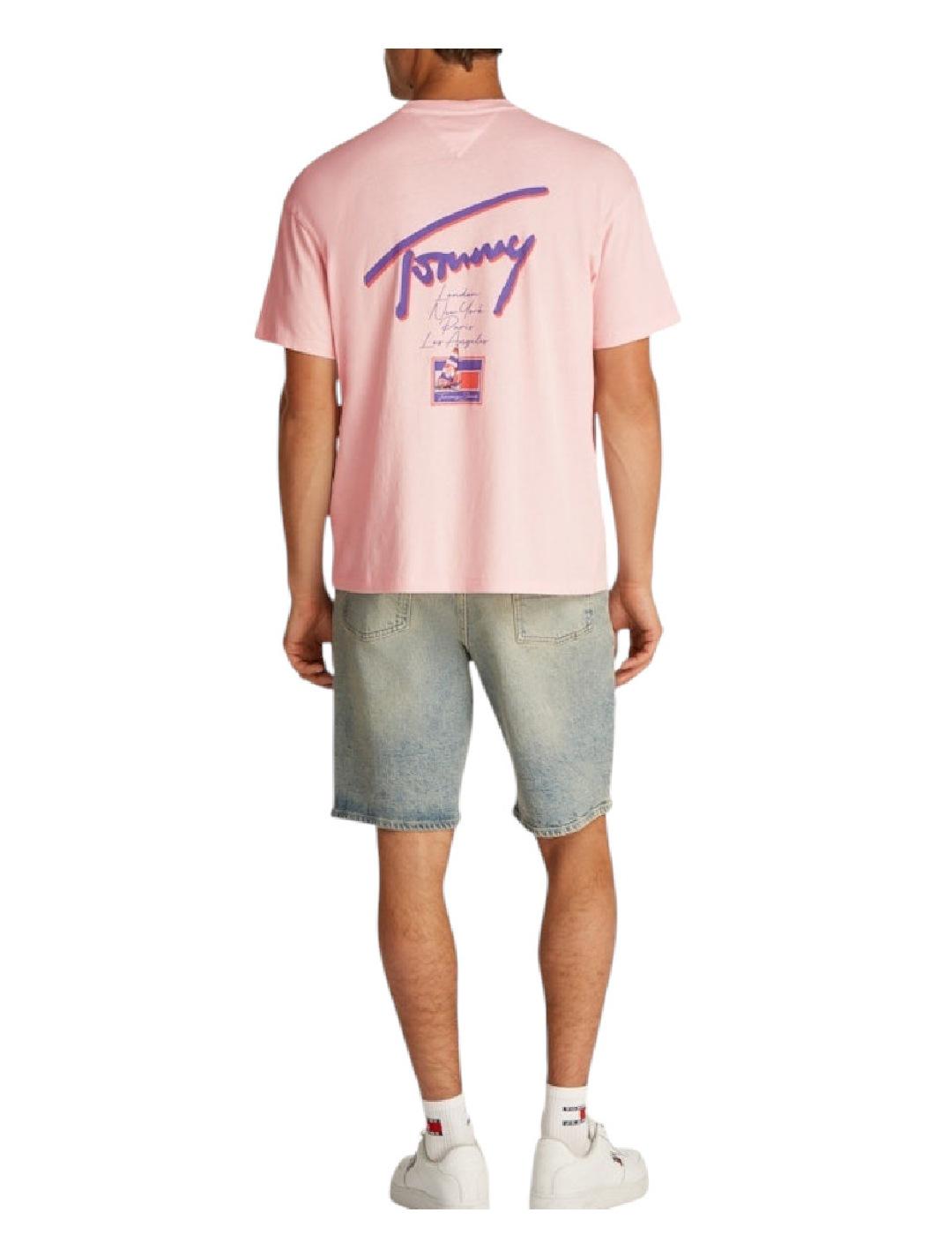 Camiseta Faded Graphic Tommy Jeans