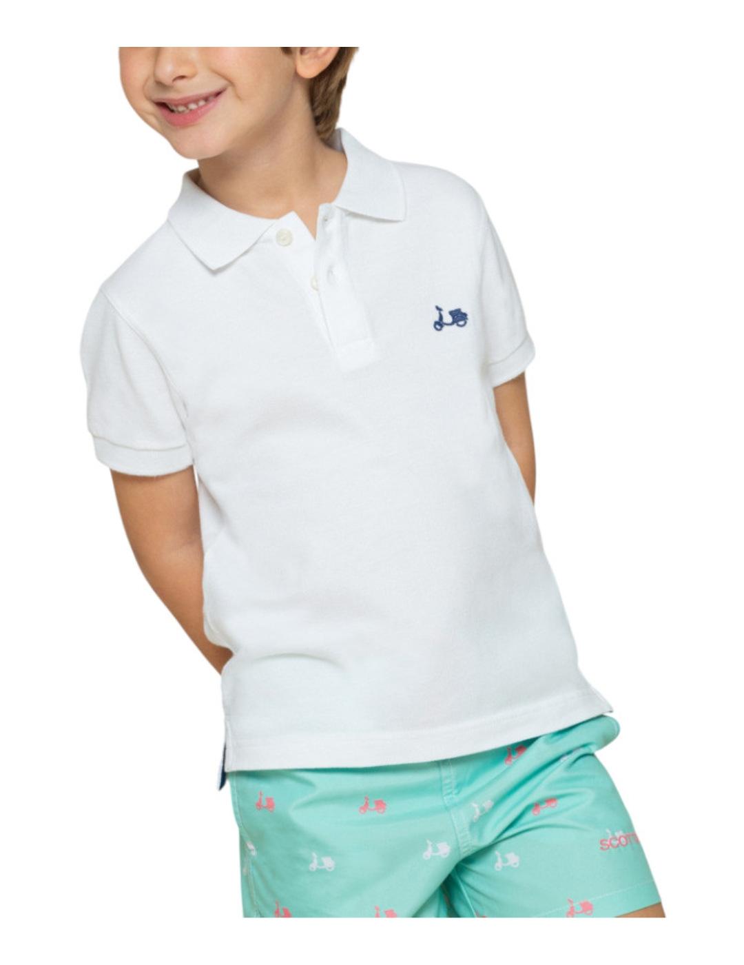 Polo Logo Moto Stitch Scotta